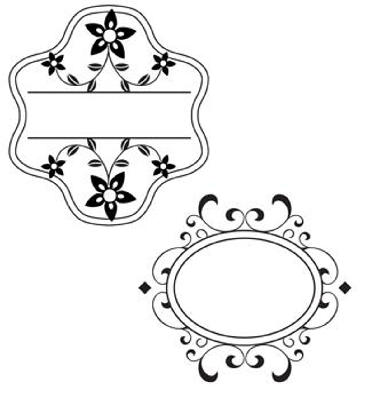 Creative Expressions Stamps - Alexandra's Beaumont Duo